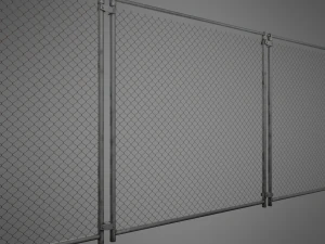 wire fence 3D Model
