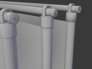 wire fence 3D Model