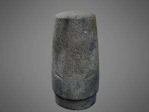 concrete bollard 3D Model