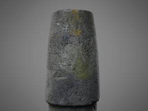concrete bollard 3D 모델