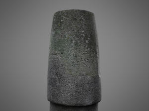 concrete bollard 3D 모델