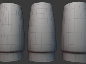 concrete bollard 3D 모델
