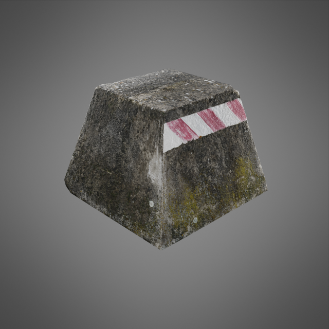 barricade 3D Модель .c4d .max .obj .3ds .fbx .stl .blend 