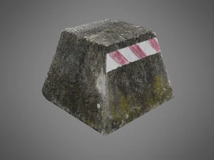 바리케이드 3D 모델