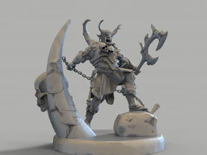 orco demonio stl Modelo de impresión 3D