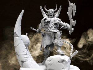 orco demonio stl Modèles 3D en vedette
