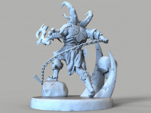 orco demonio stl Modèles 3D en vedette