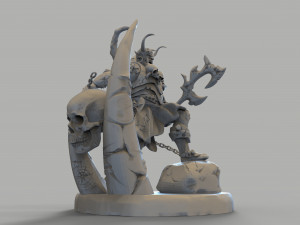 orco demonio stl Modèles 3D en vedette