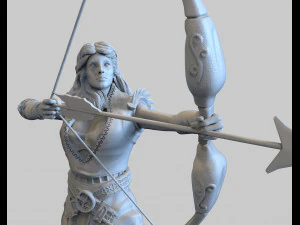 arquera en formato stl 3D Print Model