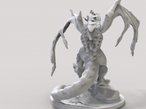 dragon en stl 3D 프린트 모델