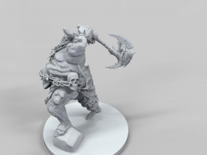 orco mole en stl 3D Print Model