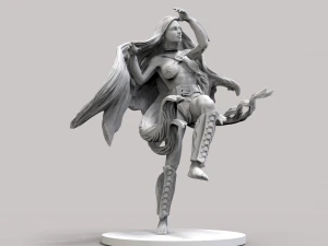 heroina en stl 3D Print Model