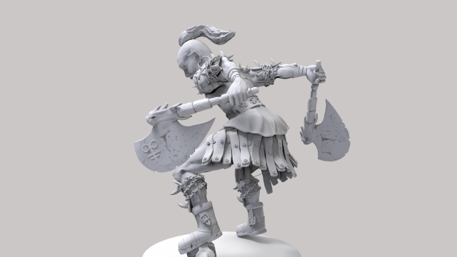 orco romano en stl 3D Baskı Modeli .c4d .max .obj .3ds .fbx .stl .blend 