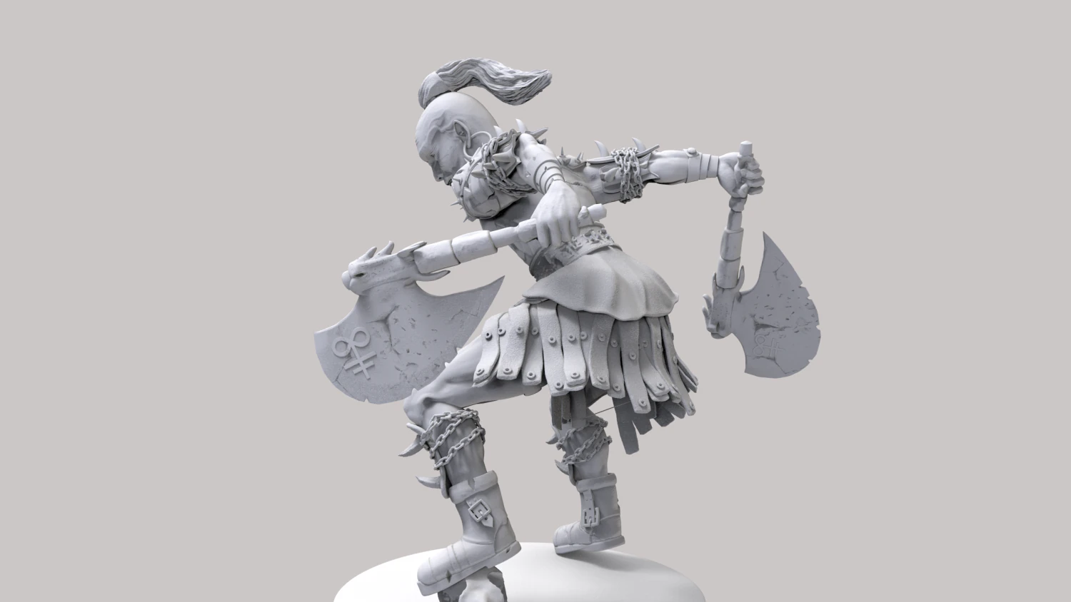 orco romano en stl 3D Print Model .c4d .max .obj .3ds .fbx .stl .blend