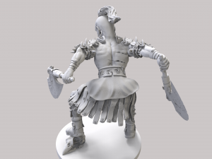 orco romano en stl 3D Baskı Modeli