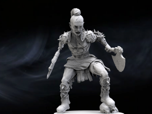 orco romano en stl 3D Baskı Modeli
