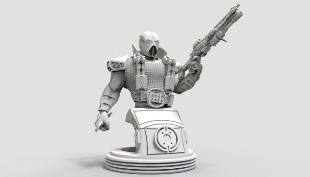 pistolero galactico en stl Modèles 3D en vedette .c4d .max .obj .3ds .fbx .stl .blend 