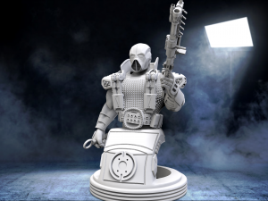 pistolero galactico en stl Modèles 3D en vedette
