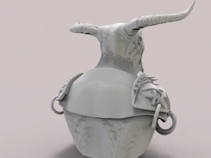 criatura salida del infierno en stl 3D Print Model