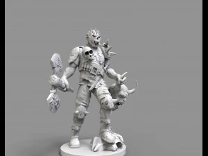 orco soldado ejecutor en stl Modelo de impresión 3D