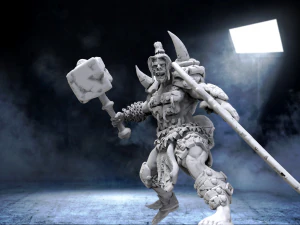 orco destructor en stl Modelo de impresión 3D