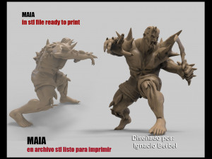 orco maia 3d stl 3D Print Model