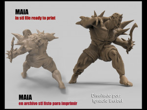 orco maia 3d stl 3D Print Model