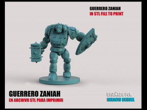 pack de 3 guerreros en stl 3Dプリントモデル