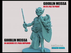 gooblin meissa en archivo stl Modelo de impresión 3D