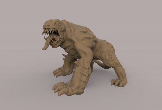 el bicho 3D Принт Модель .c4d .max .obj .3ds .fbx .stl .blend 