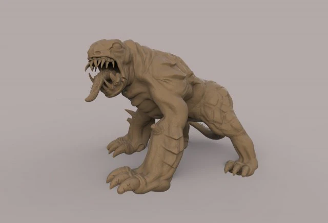 o bicho Modelo de Impressão 3D .c4d .max .obj .3ds .fbx .stl .blend