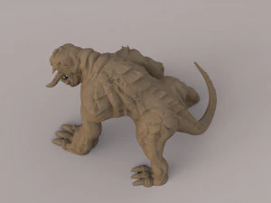 o bicho Modelo de Impressão 3D