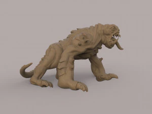 o bicho Modelo de Impressão 3D