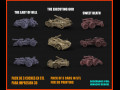 PACKS DE 3 VEHICULOS DESTRUCTORES 3D-Modell