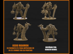 ogro manmon 3Dモデル