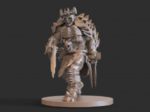 ogro antlia 3Dプリントモデル