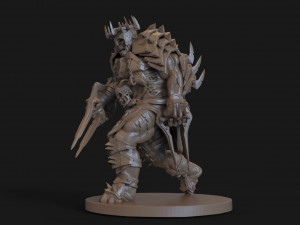 ogro antlia 3Dプリントモデル