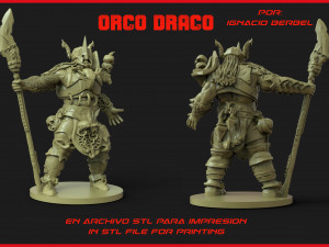 orco draco 3D Print Model