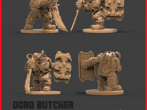 nueva oferta 6 personajes en stl 7 Modelo de impresión 3D