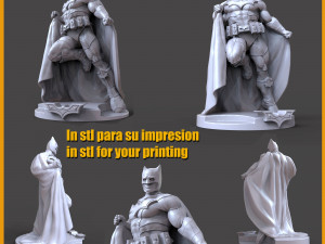 nueva oferta 6 personajes en stl 7 Model Cetak 3D