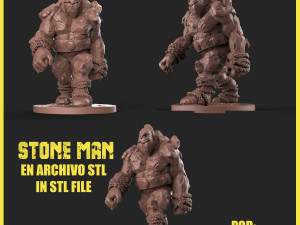 nueva oferta 6 personajes en stl 7 Model Cetak 3D