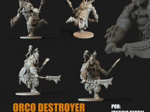 orco destructor Modelo de impresión 3D