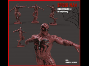 spiderman 3D-printmodel