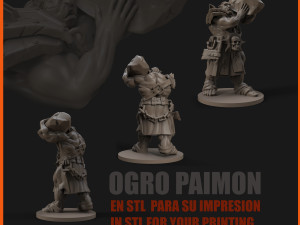 oferta packs de 4 personajes junio 5 3D 打印模型