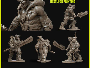 oferta packs de 4 personajes junio 5 Modelo de impresión 3D