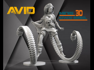 paquete febrero 9 personajes stl 3D Print Model