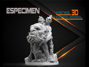 pakket februari 9 personajes stl 3D printmodel