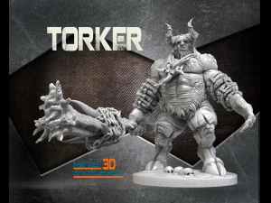 pakket februari 9 personajes stl 3D printmodel