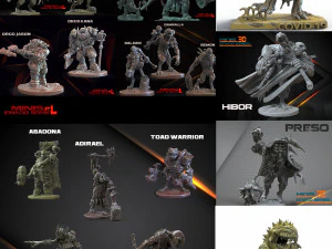 oferta 104 stl por solo 10 Modelo de impresión 3D