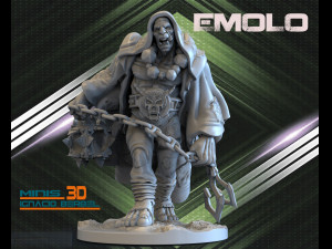 pack de 9 personajes en stl para impresion 3D प्रिंट मॉडल